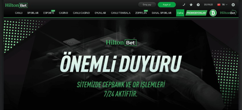 Hiltonbet286.com Giriş – Hiltonbet 286 TR Yeni Adres