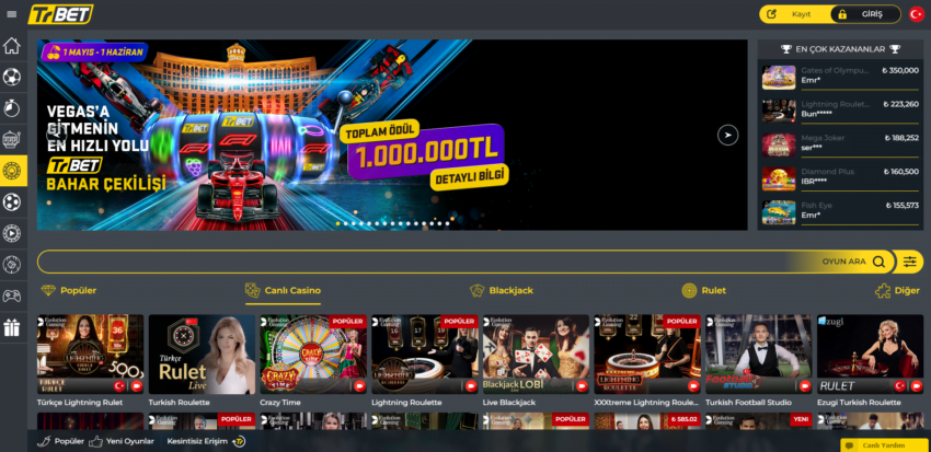 Trbet791.com Giriş – Trbet 791 Yeni Giriş Adresi