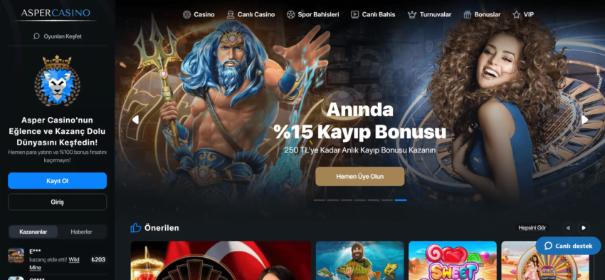 Aspercasino611.com Yeni Giriş Adresi – Aspercasino 611 Bahsine Giriş